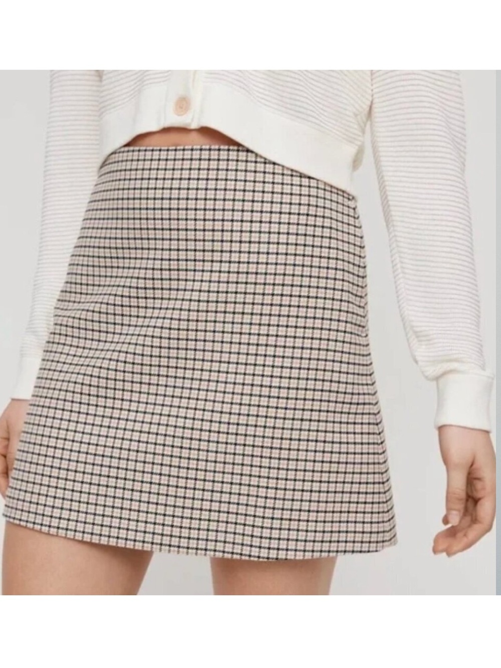 Wilfred | Classic Mini Skirt - Cairo Gold / Birch